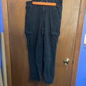 American Eagle Outfitters Black Cargo Pants